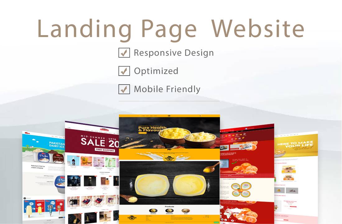 Landing Page Websie